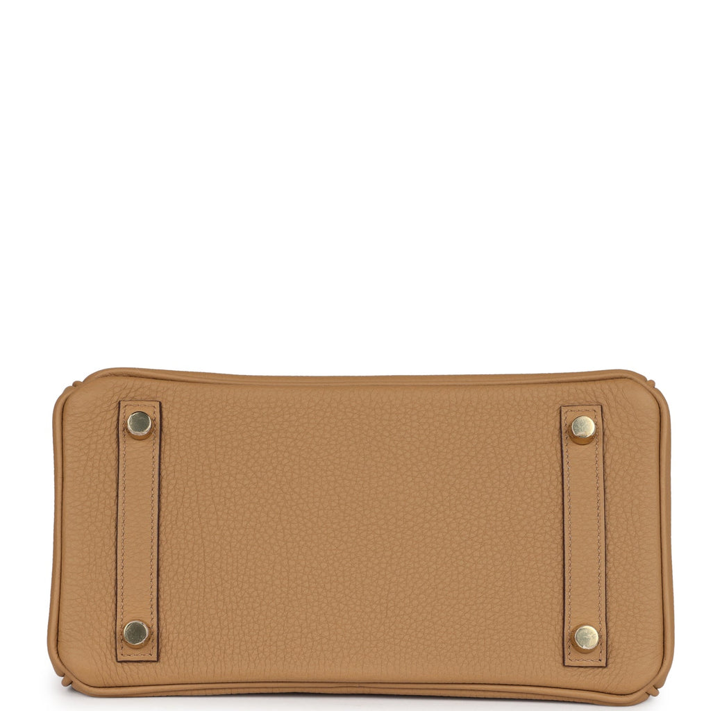 Hermès Birkin 25 Biscuit Togo Gold Hardware