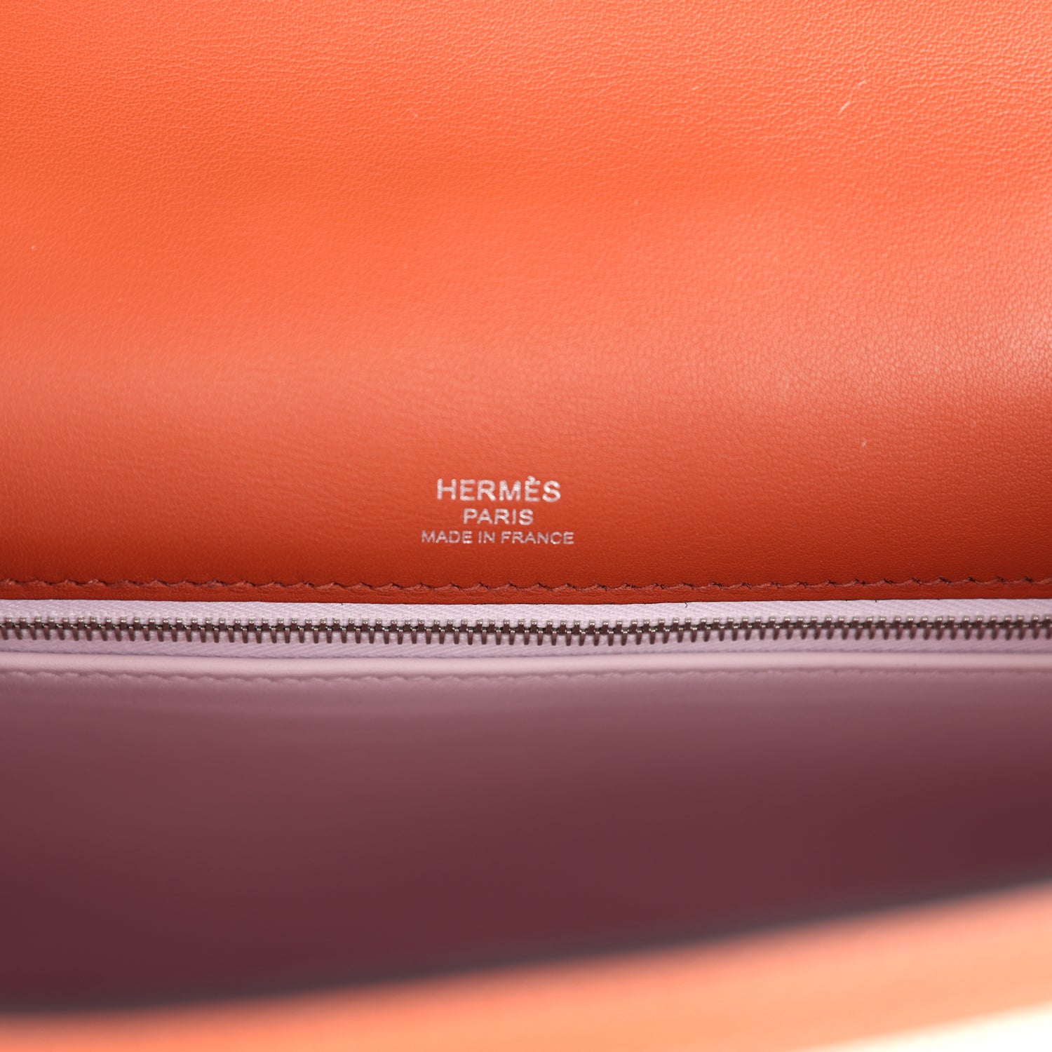Hermès Kelly Sellier 28 Cuivre Swift and Ecru Toile H Palladium Hardware