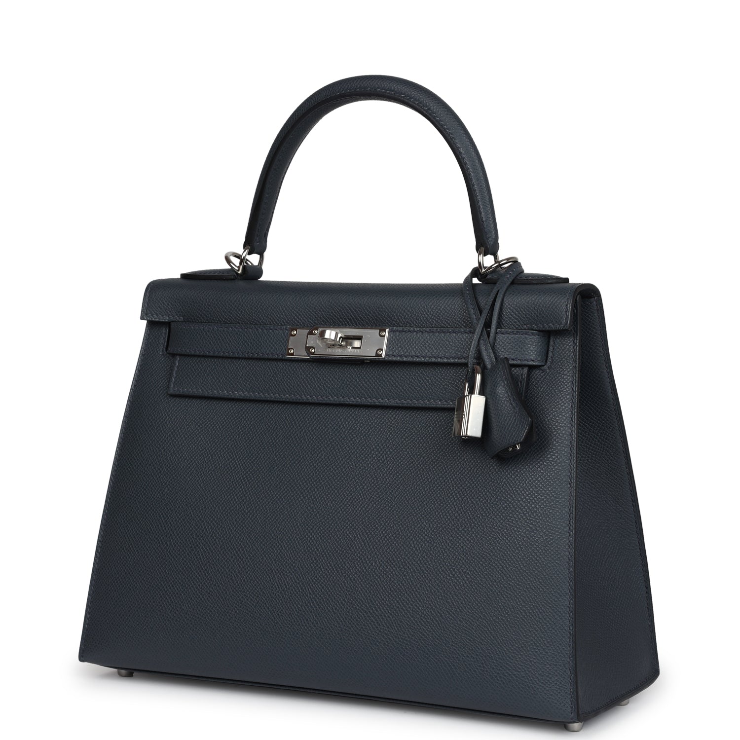 Hermès Kelly Sellier 28 Gris Misty Epsom Palladium Hardware Hermès Kelly Sellier 28 Gris Misty Epsom Palladium Hardware