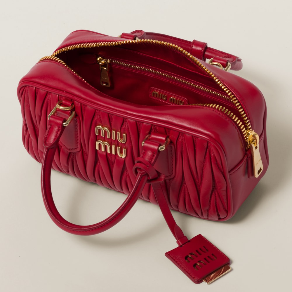 Arcadie matelassé nappa leather bag Arcadie matelassé nappa leather bag