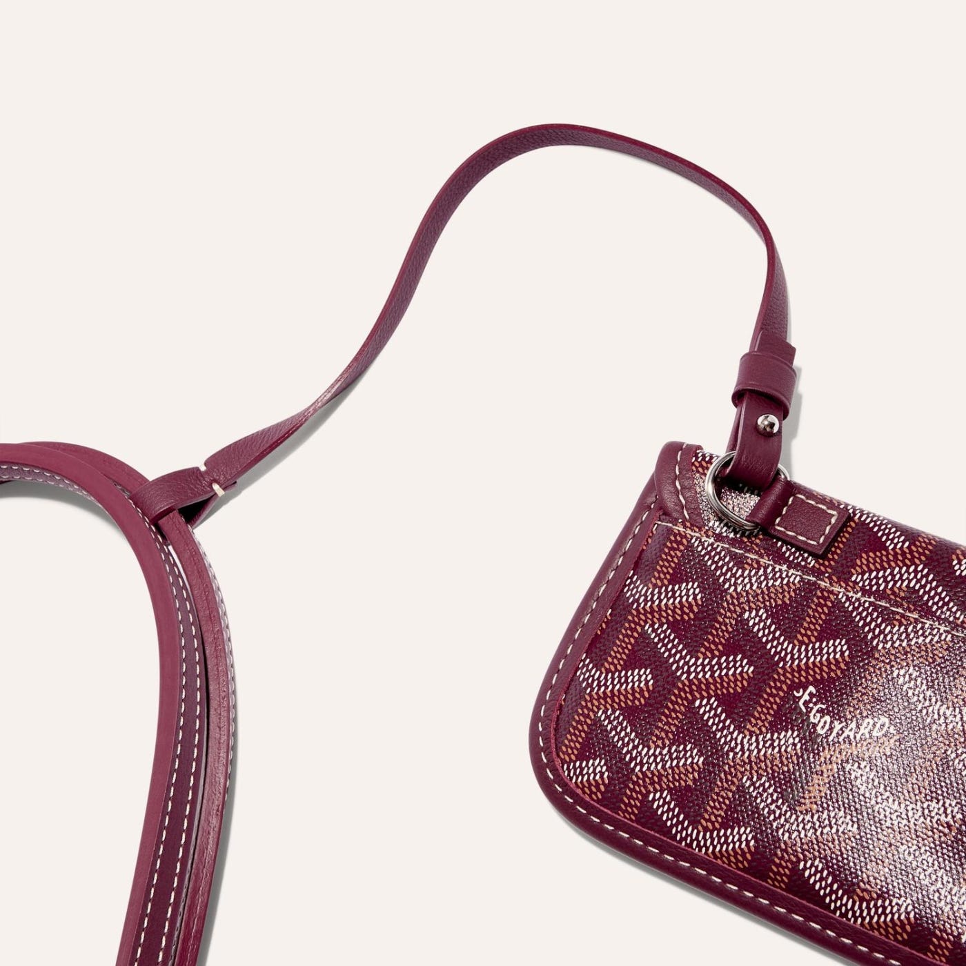 Goyard Anjou Mini Bag Bordeaux