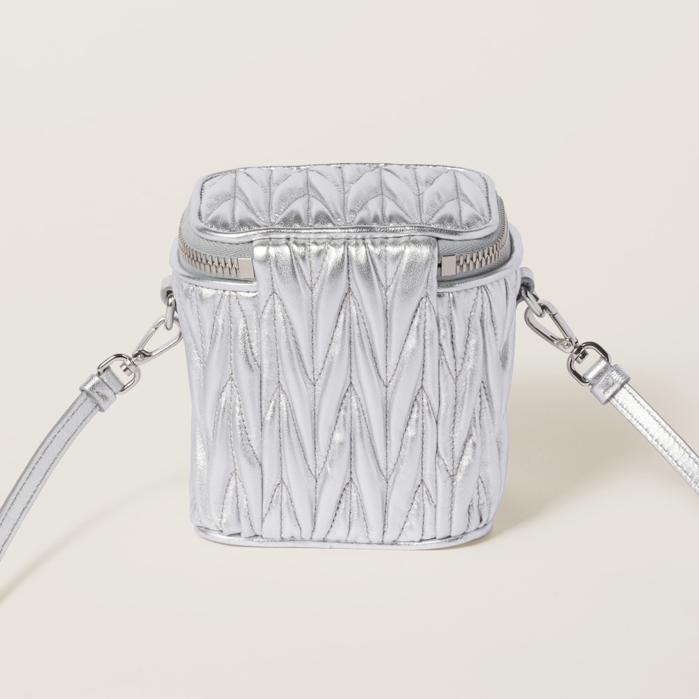 Matelassé nappa leather micro bag Matelassé nappa leather micro bag