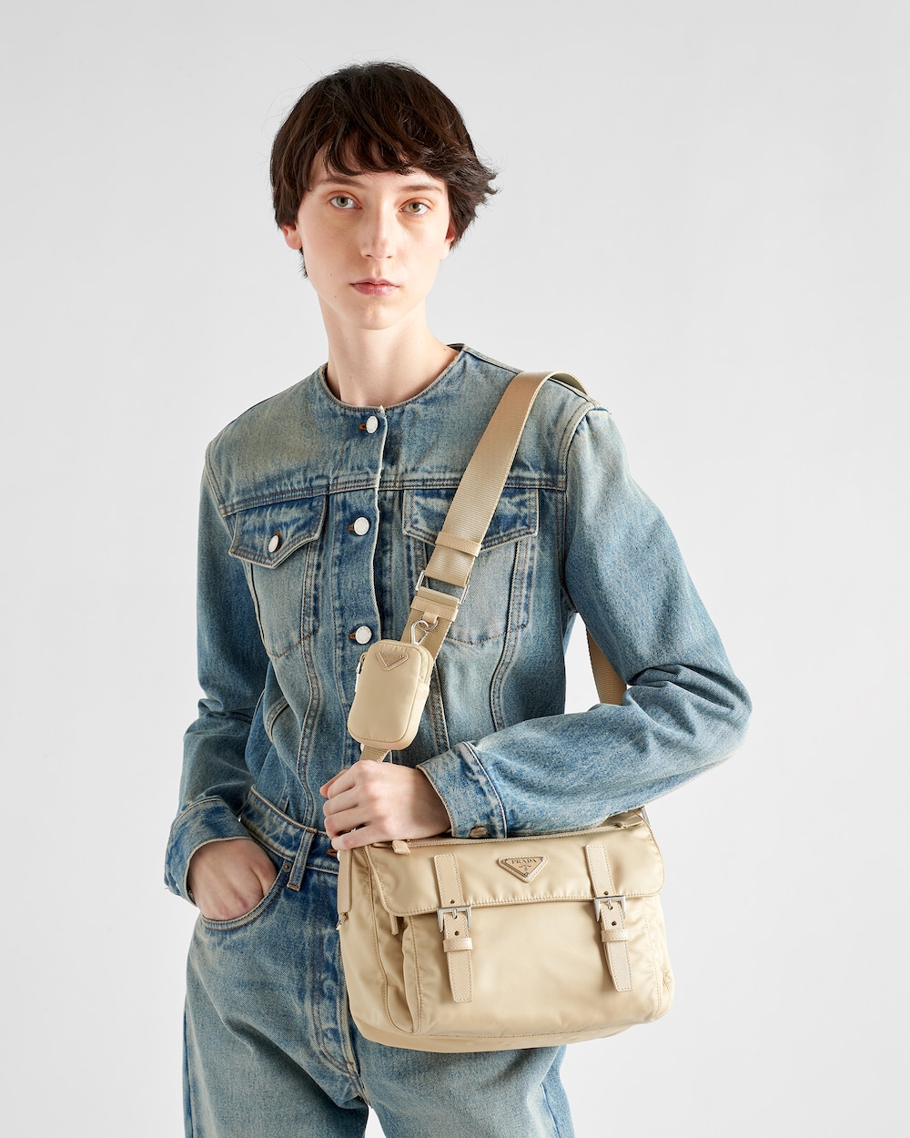 Re-Nylon Shoulder Bag Re-Nylon Shoulder Bag