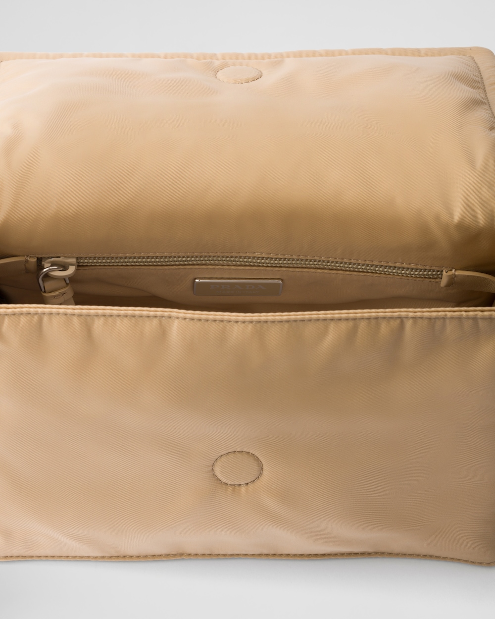 Small Padded Re-Nylon Shoulder Bag